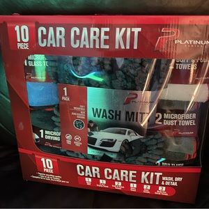 10 piece car care kit